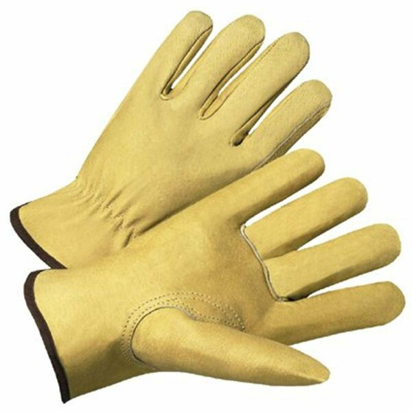 Anchor Brand Anchor 7007L Premium Pigskin Drivers Gloves Large 101-4800L